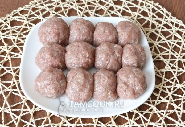 Сформировать котлеты