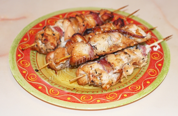 Сочный домашний шашлык из курицы