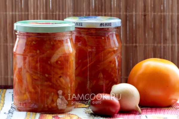 Готовый охотничий салат на зиму