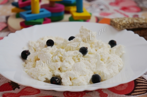 Творог из кефира в мультиварке