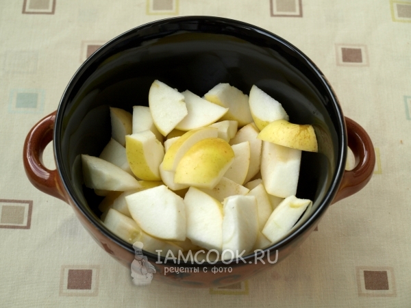 Порезать яблоки