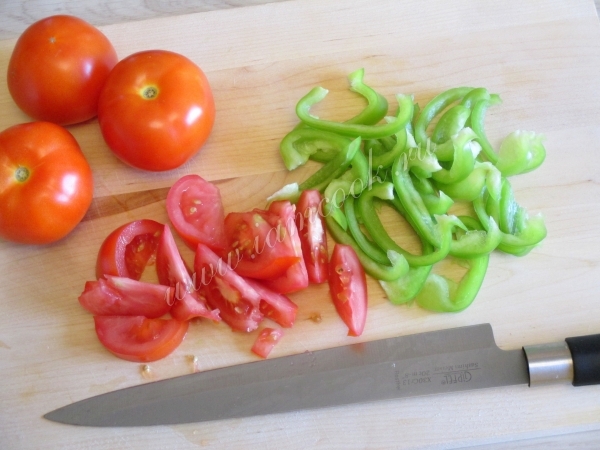 Помидоры и сладкий перец