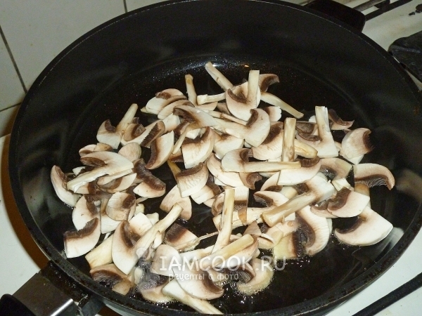 Пожарить грибы