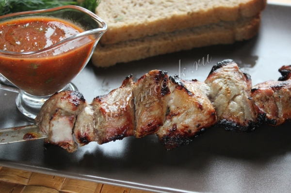 Рецепт шашлыка из свинины