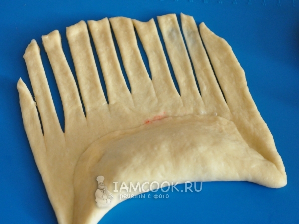 Сделать на тесте надрезы