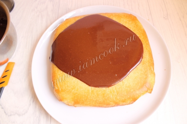 Шоколадная глазурь для кекса