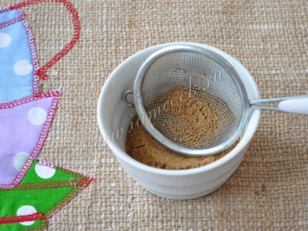 Просеять пряности