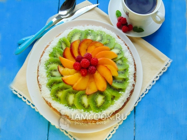 Фото мексиканского пирога Tres Leshes/Три молока