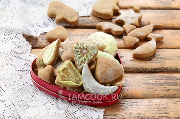 Фото печенья из козульного теста