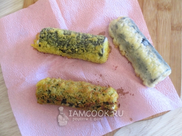 Роллы обжаренные