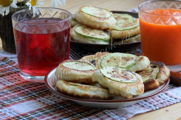 Рецепт оладьев с кабачком