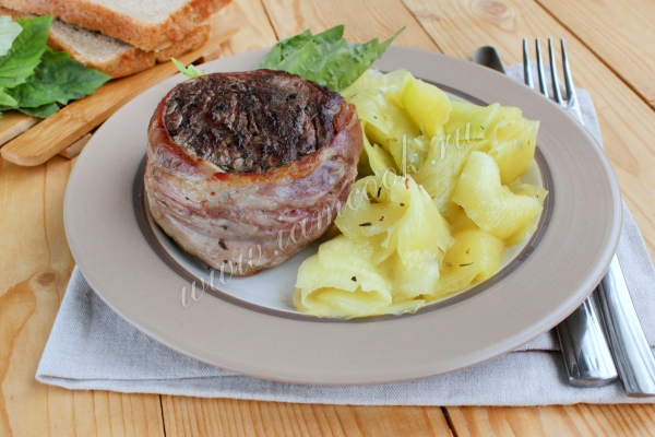 Рецепт филе миньон из говядины