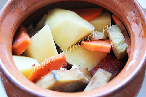 Картофель с мясом