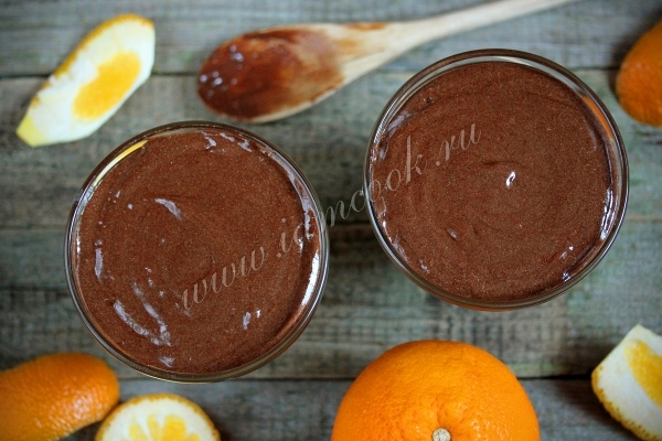 Готовый шоколадный мусс