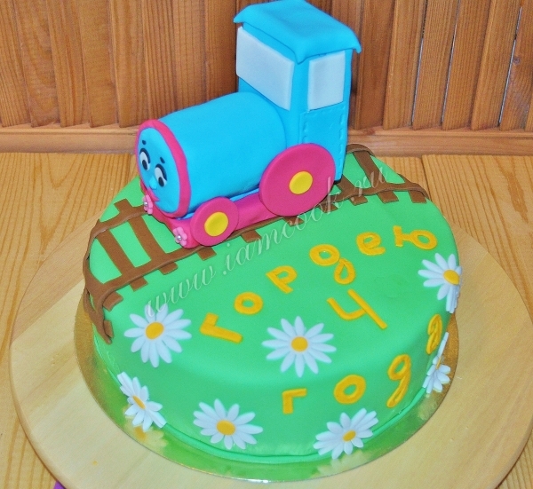 Рецепт торта Паровозик из Ромашково