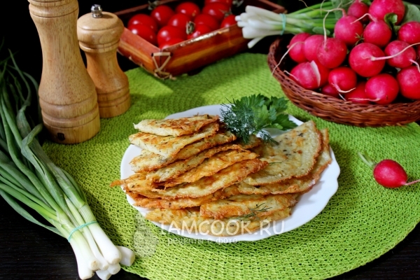 Рецепт блинов из картофеля