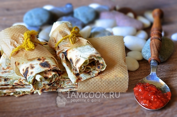 Лепешки с картошкой