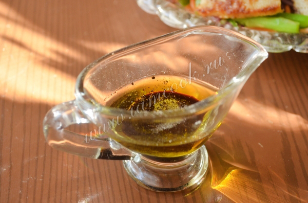 Соус для салата из омлета