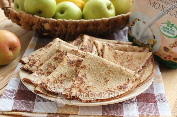 Рецепт блинов на соевом молоке