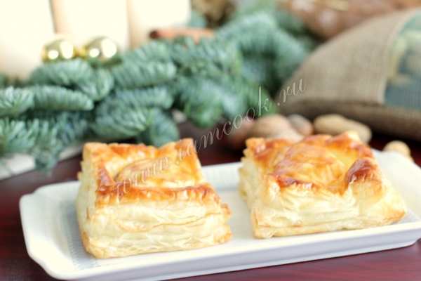 Волованы с паштетом