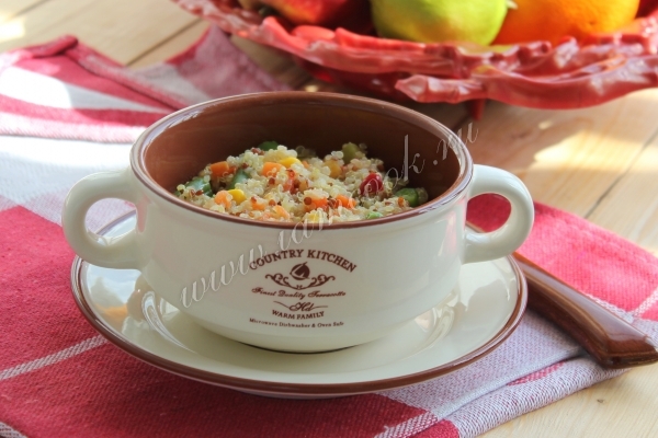 рецепт каши из киноа