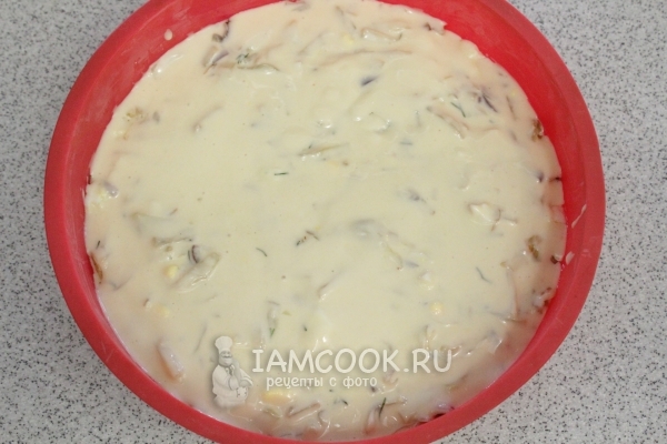 Залить тестом