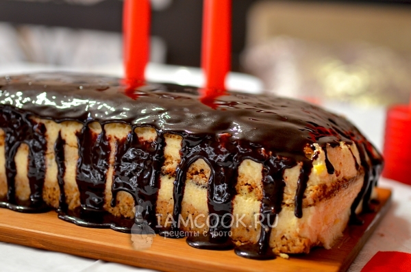 Фото глянцевой шоколадной глазури