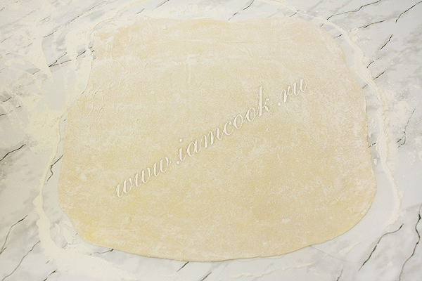 Раскатали тесто