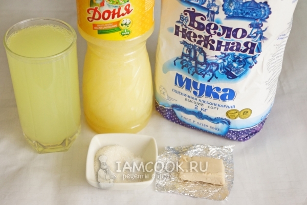 Ингредиенты для патира