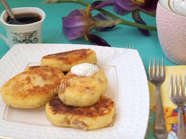 Фото сырников на манке