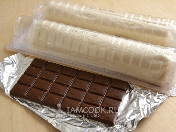 Ингредиенты для слоек с шоколадом «Проще простого»