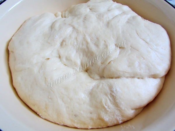 Тесто обмятое