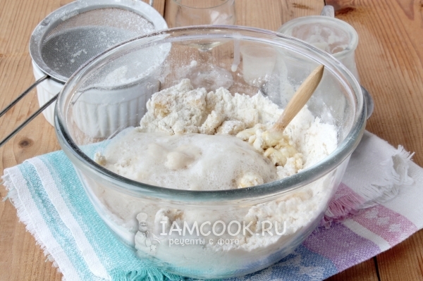 Добавить опару