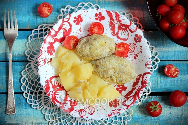 Фото тефтель с картошкой