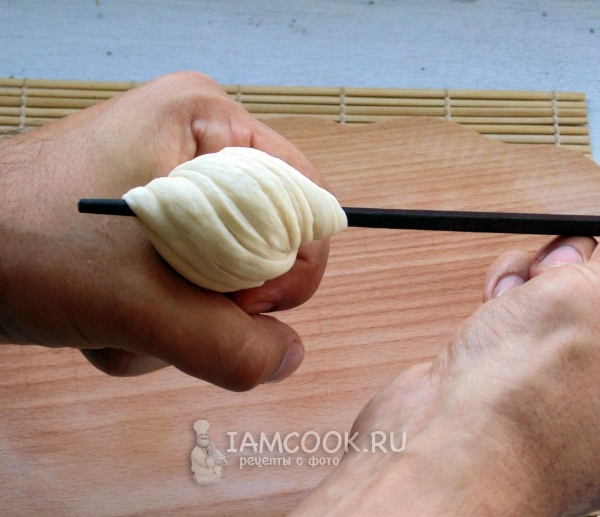 Сформировать китайские булочки