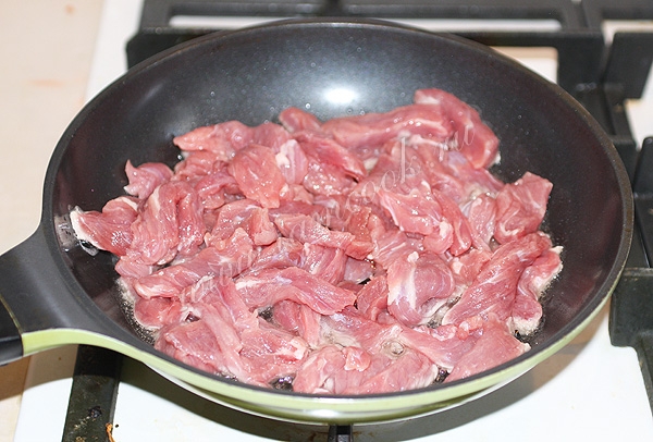 Обжарка мяса