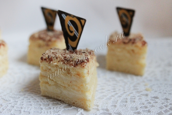 Готовим пирожные с творогом