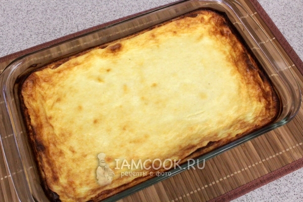 Запеканка с румяной корочкой