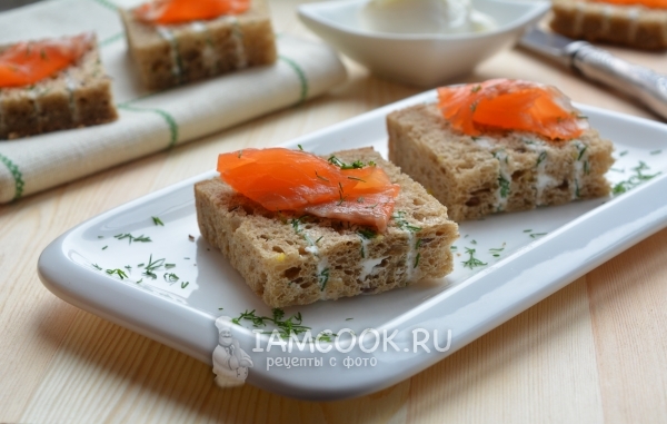 Фото полосатых бутербродов