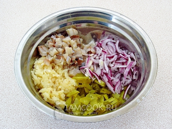 Ингредиенты в салатнике