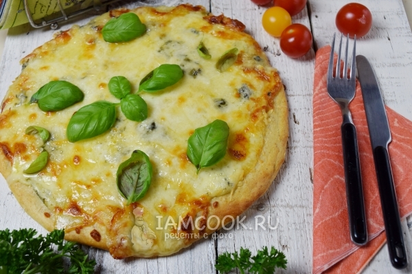 Готовая пицца «Четыре сыра»