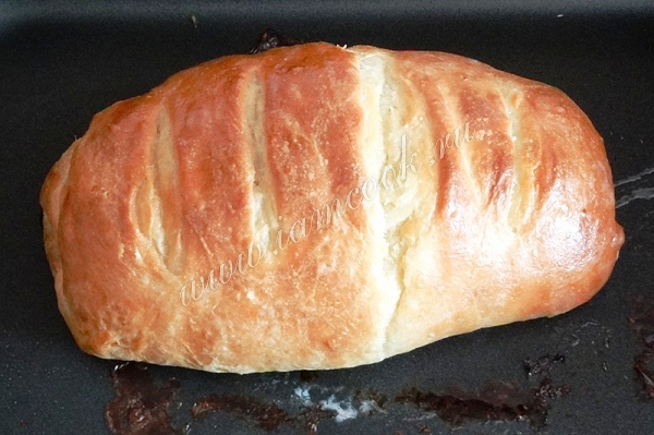 Нарезной белый батон