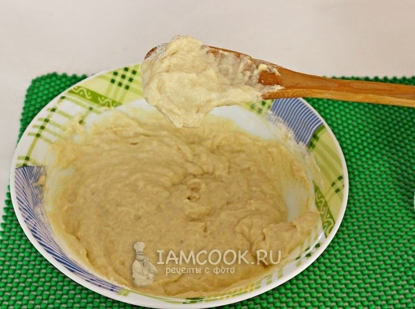 Размешать тесто