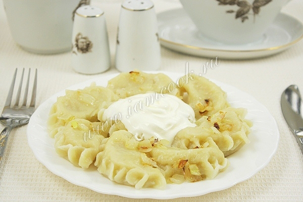 Рецепт вареников с карошкой