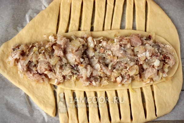 Начинка на тесте