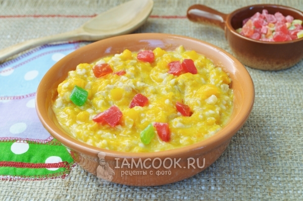 Рецепт тыквенной каши в мультиварке
