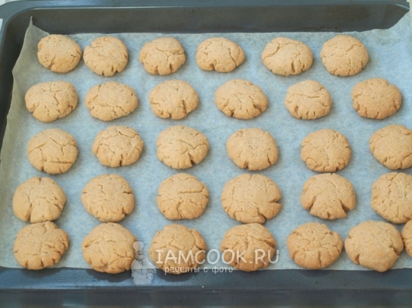 Печенье имбирное на противне