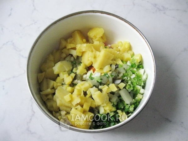 Добавить картофель