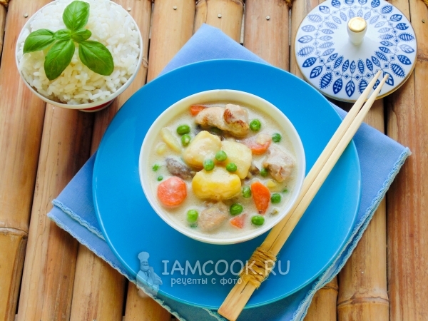 Фото японского сливочное рагу