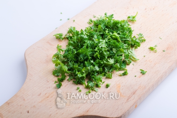 Порезать зелень